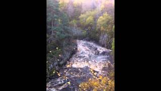 preview picture of video 'Findhorn - Rapids at Dulsie Bridge'