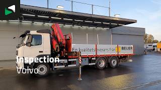 Volvo FM 330 6X2 FASSI BF245A2.25 E DYNAMIC Crane Kran Lift+steering a flatbed truck for sale - Image 4 | Autoline BW Volvo FM 330 6X2 FASSI BF245A2.25 E DYNAMIC Crane Kran Lift+steering a flatbed truck | Image 4 - Autoline