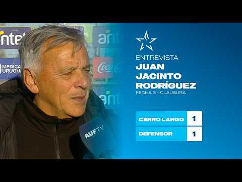 Nota con el AT Juan Jacinto Rodríguez | Torneo Clausura 2026 | Liga AUF Uruguaya | #AUFTV