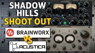 Video thumbnail for Shadow Hills Native VST from PA/BX vs Acustica Audio Aquamarine 4!! Mastering Compressor Shootout. by Uberphat
