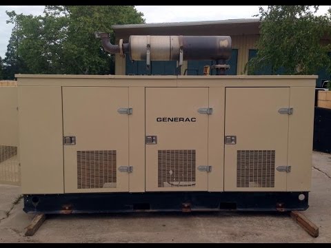 Used-Generac 200 kW standby natural gas generator set - Stock # 46096001