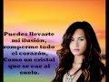 Demi Lovato - Skyscraper (Spanish) Rascacielo ...
