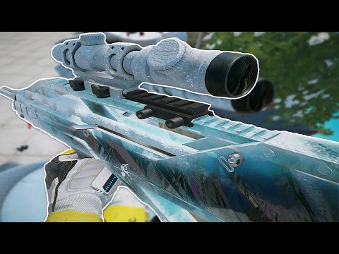 Y6S4 Seasonal CHRISTMAS ATTACHMENT SKIN + Black Ice Skins - Showcase IN-GAME - Rainbow Six Siege