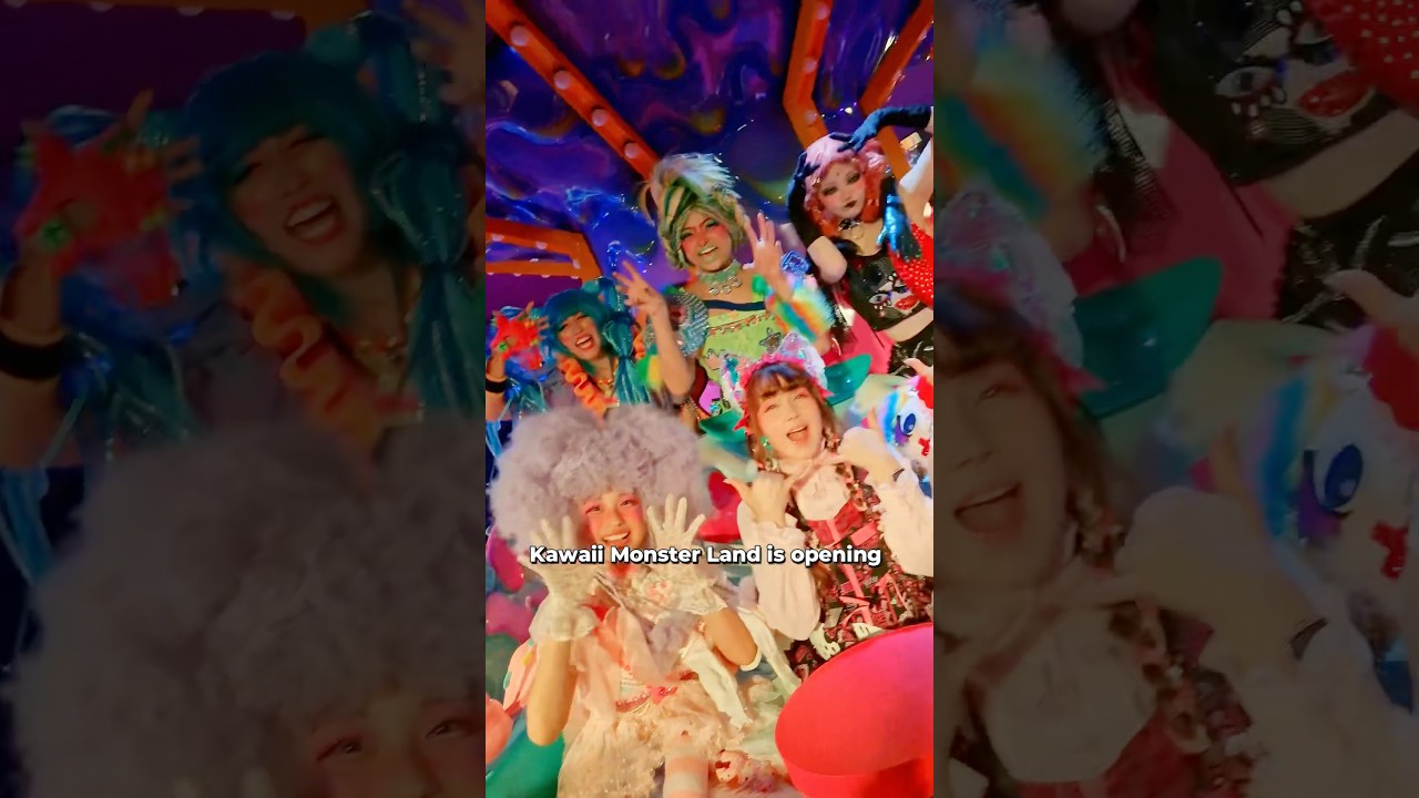 Kawaii Monster Girls are BACK!! #harajuku #tokyotravel #harajukustyle #shorts #kawaiimonsterland