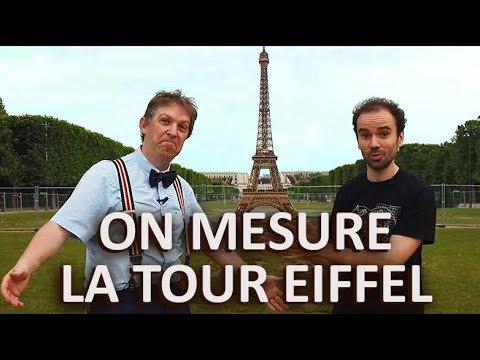 We measure the Eiffel Tower! (with Manu Houdart)