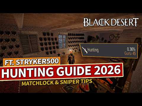 Complete Hunting Guide for Silver and Leveling ft. @Stryker500 | Black Desert
