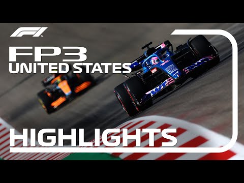 F1第19戦アメリカGP FP3ハイライト動画
