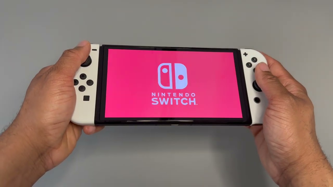 Nintendo Switch Unboxing + Setup OLED