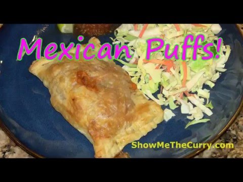 メキシコのパフ - クイックビデオレシピ｜Show Me The Curry (Mexican Puffs - Quick Video Recipe | Show Me The Curry)