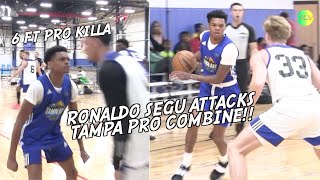 Ronaldo Segu Locked In, Hungry, & In Attack Mode!! | Tampa PRO Combine Highlights