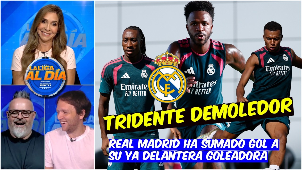 Real Madrid, junto al Bayern y al PSG, tiene al TRIDENTE MÁS PELIGROSO de EUROPA | La Liga al Día
