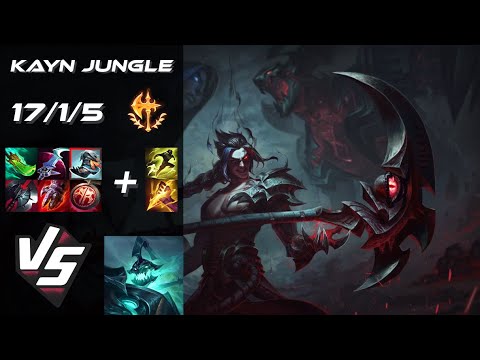 JUNGLE Kayn vs Hecarim - EU Challenger Patch 25.S1.2
