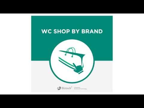 WooCommerce Shop By Brand Plugin from Biztech