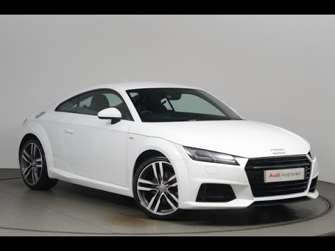 YN66YSJ AUDI TT TDI ULTRA S LINE WHITE 2016, Nottingham Audi