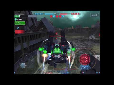 War Robots Test Server - NEW BOT HAWK & ATOMIZER FAMILY BUFF - (21/06/2020)