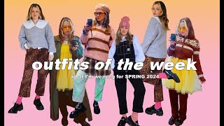 Outfits of the week | Depop Orders + Thrift Finds | SPRING 2024 FASHION | Aisling Duffy