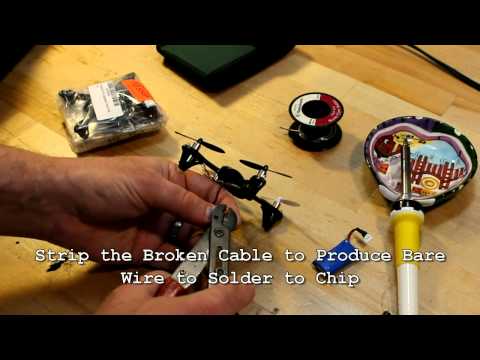 Repair a Hubsan X4 Battery Cable