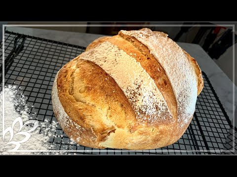 Baking the perfect beginner's bread - easy and quick without any fuss