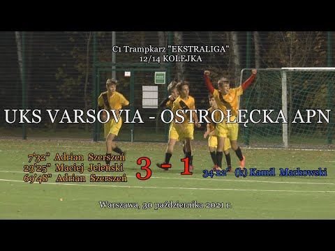 30 X 2021 r.   UKS VARSOVIA - OSTROŁĘCKA APN