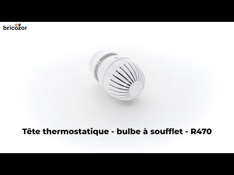 Tête thermostatique - bulbe à soufflet - R470 GIACOMINI