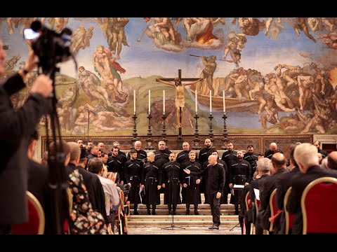 Tbilisi Holy Trinity Cathedral Choir's Performance at Vatican's Sistine Chapel, St. Peter's Basilica