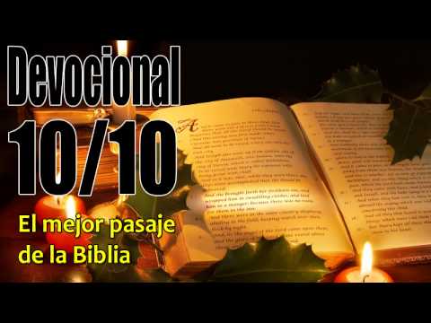 El mejor pasaje de la Biblia. Devocional John Piper solid joys 10/10