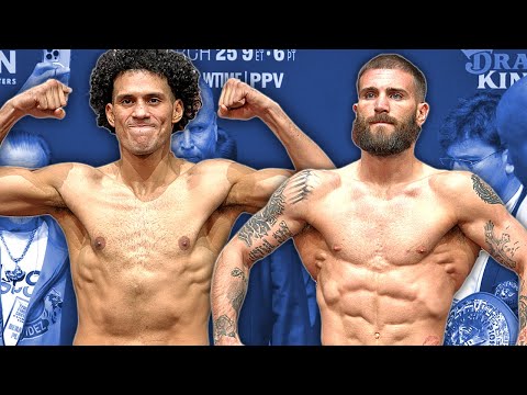 DAVID BENAVIDEZ VS CALEB PLANT • EXPLOSIVE FULL WEIGH IN & FACE OFF VIDEO