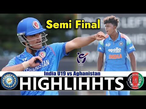 India Vs Afghanistan Highlights Icc U19 World Cup Match 2026 | Ind Vs Afg Highlights