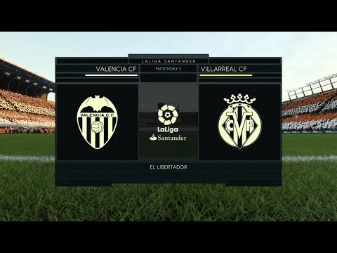 FIFA 18 Valencia vs Villarreal 2:1