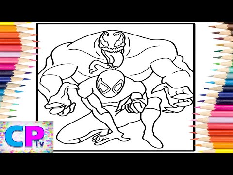 Venom Bigger than Spiderman Coloring Pages/Cartoon - On & On (feat. Daniel Levi) [NCS Release]