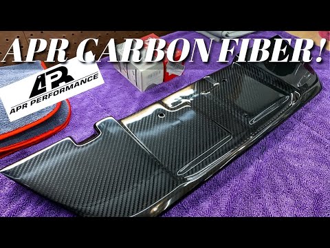 Installing an APR Carbon Fiber License Plate Backing On My Subaru STI