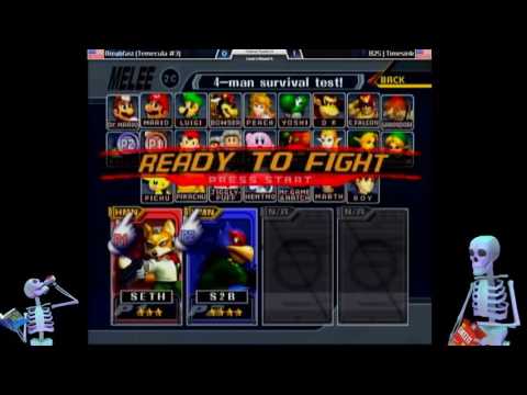 Tukwut Tussle 12 SSBM Singles LR4 Breakfast (Fox) vs. Timesink (Falco)