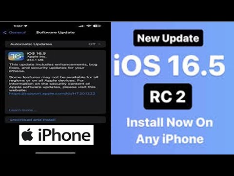 iOS 16.5 Update || iOS 16.6 Beta 1 || iOS 16.5 RC 2 || iOS 16.5 RC 2 Download  16.5 Final Update