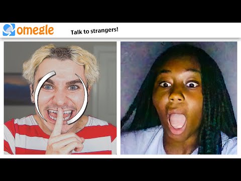 FAKE SKIPPING on OMEGLE LOL