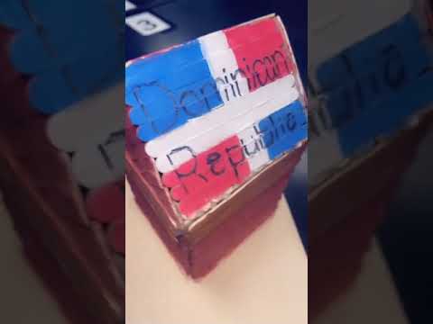 Dominican Republic National’s flag😇❤️🌸🦋😇🇩🇴