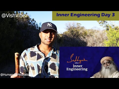 Meditation guide Vish shares INNER ENGINEERING Day 3 Experience | Sadhguru | Sadhguru Reaction