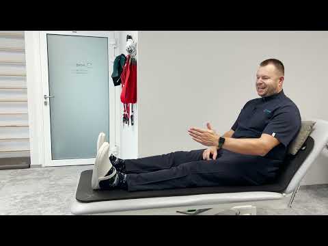 Pre-op exercises #1: strengthening before hip replacement surgery with Prof. L. Siupsinskas