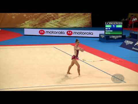 TANOVIC Zerina (BIH) - 2018 Rhythmic Worlds, Sofia (BUL) - Qualifications Clubs