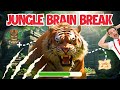 Jungle Brain Break For Kids Animal Workout And Movement Activity For Home Or PE