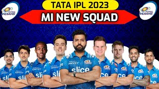 IPL 2023 - Mumbai Indians Full Squad | MI Squad 2023 | MI Players List 2023