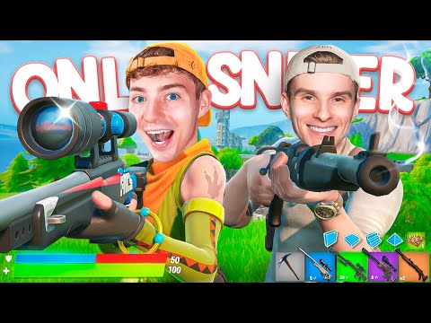 NUR MIT SNIPER Challenge mit ALVI in OG FORTNITE! 😱🫨