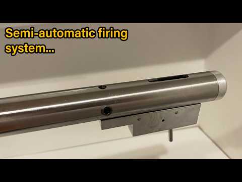 Semi-automatic PCP Air gun tank and valve system