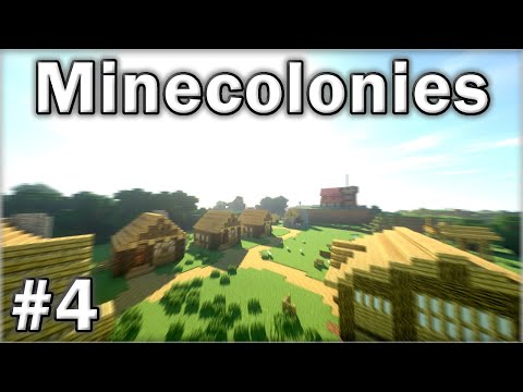 ⚒️ Minecolonies Survival: #4 - Town hall to a Castle [Season 1]