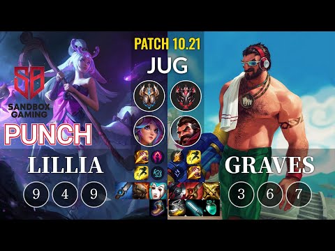 SB Punch Lillia vs Graves Jungle - KR Patch 10.21