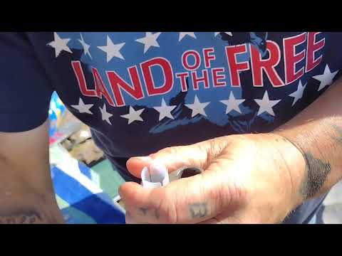 using plastic wads in the 20 gauge double barrel Howdah Pistol with #4 buckshot, by Pedersoli