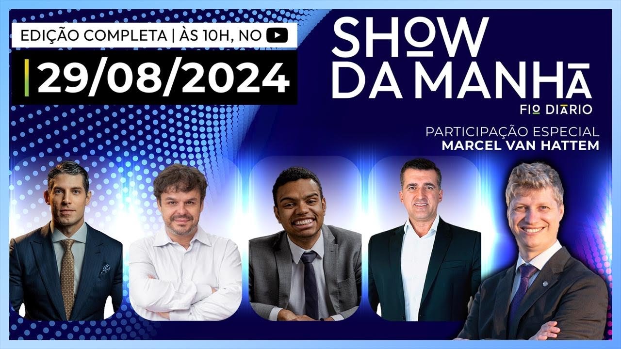 SHOW DA MANHÃ - MARCO ANTÔNIO COSTA, ADRILLES JORGE, DANIEL BERTORELLI E FERNANDO HOLIDAY-29/08/2024