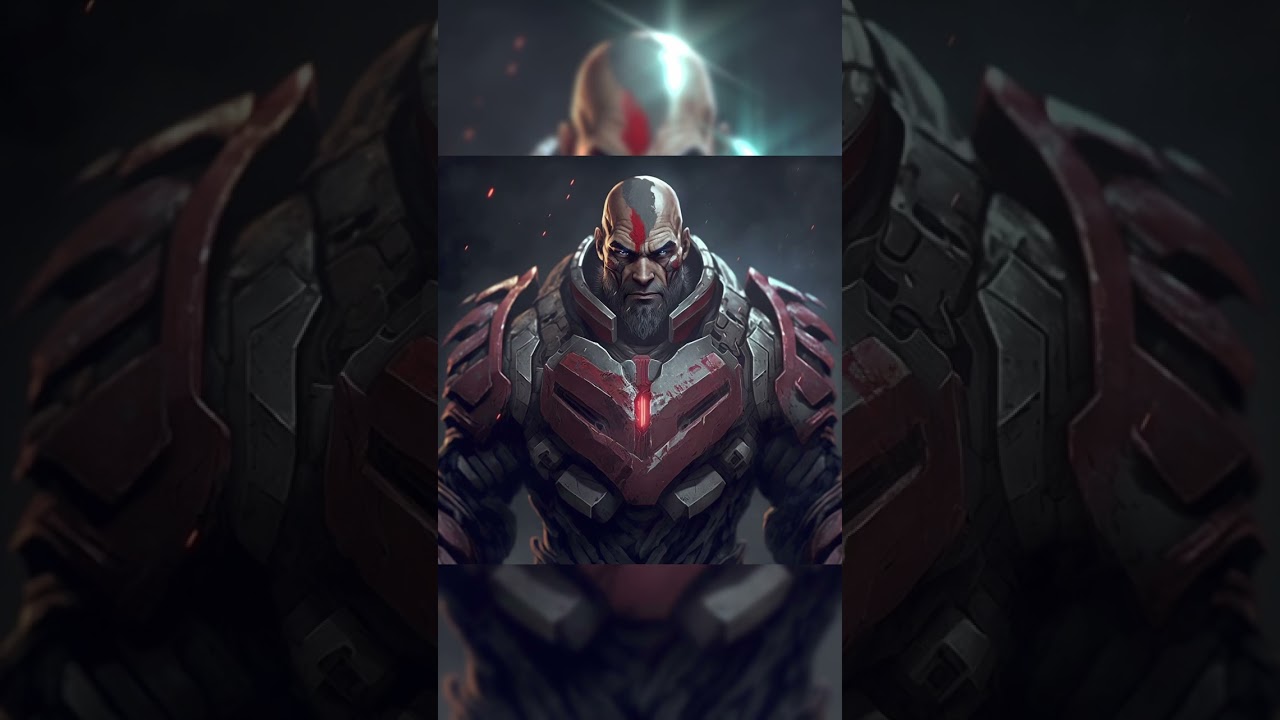 AI Turns KRATOS Into a HALO SPARTAN #shorts