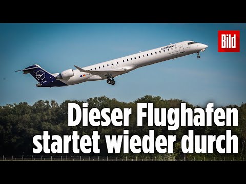 Nach dem Corona-Lockdown: Erste Maschine ist wieder vom FMO abgehoben | Ruhrgebiet