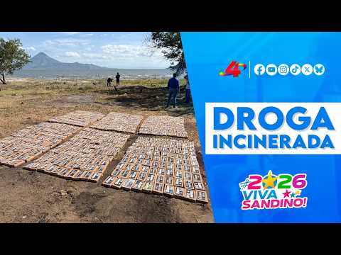 🚨 Incineran 694 kilos de cocaína incautados en San Rafael del Sur, Nicaragua ⚖️