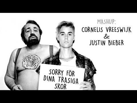 Mashup: Sorry för dina trasiga skor (Cornelis Vreeswijk & Justin Bieber)